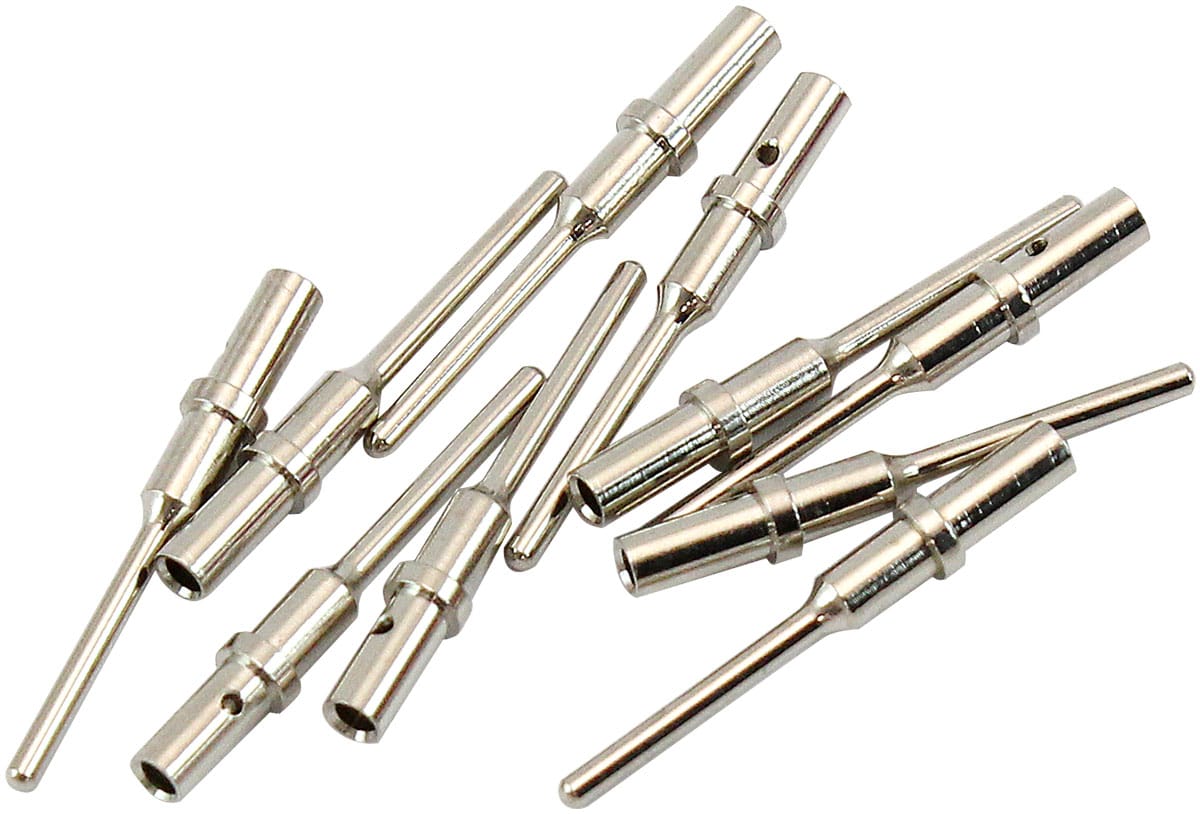 Aeroflow Performance Electrical Aeroflow Replacement WeatherTight DTM Male Pins AF49-9121 SR