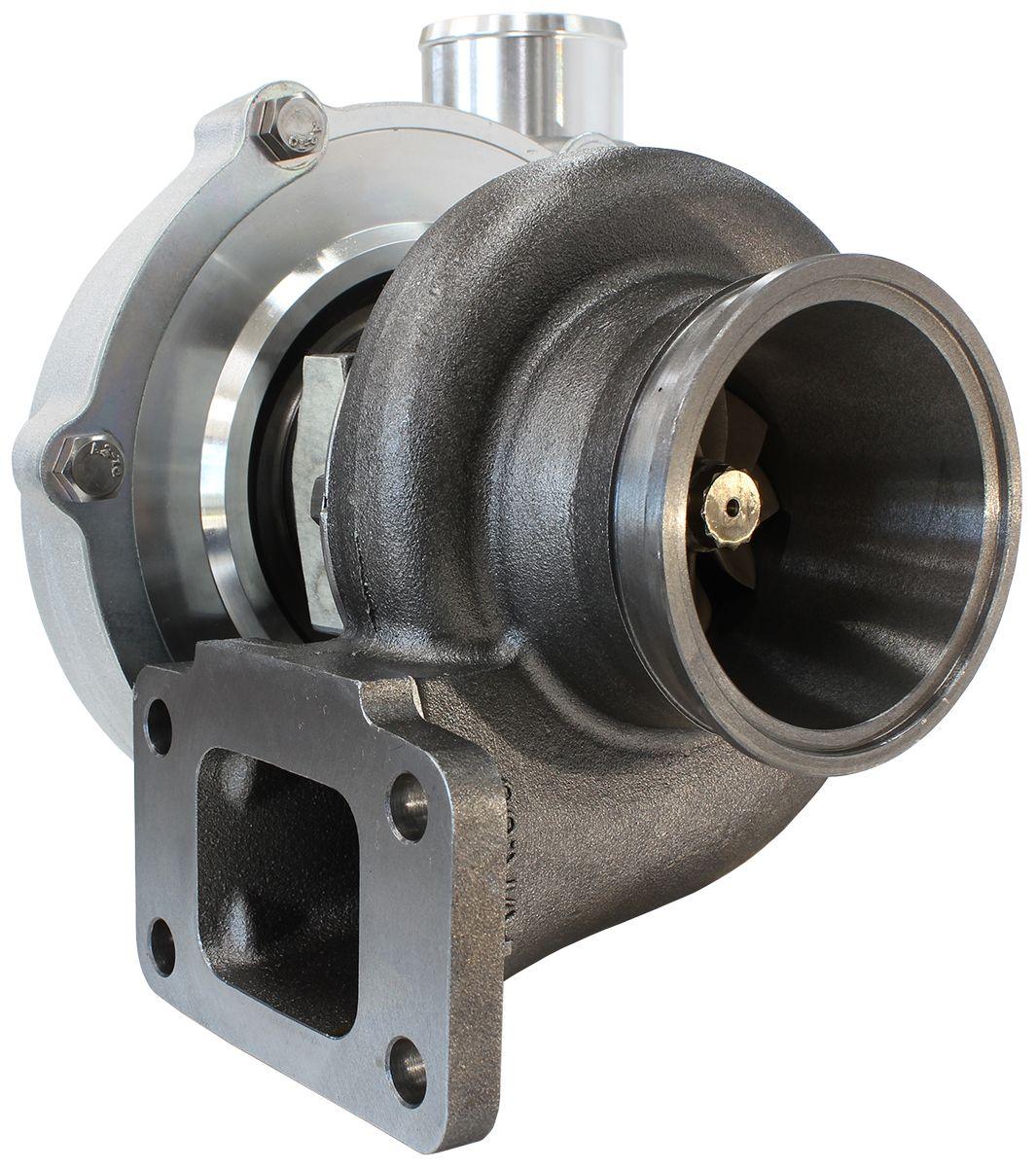 Aeroflow Performance External Wastegate, T3 Inlet Flange, V-Band Exhaust Flange Aeroflow BOOSTED 5455 1.06 Turbocharger 650HP, Natural Cast Finish AF8005-3002 SR