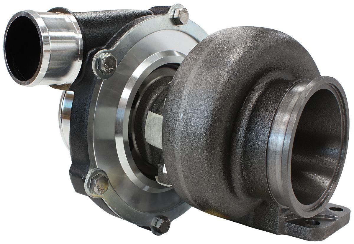 Aeroflow Performance External Wastegate, T3 Inlet Flange, V-Band Exhaust Flange Aeroflow BOOSTED 5862 .82 Turbocharger 750HP, Hi Temp Black Finish AF8005-3011BLK SR