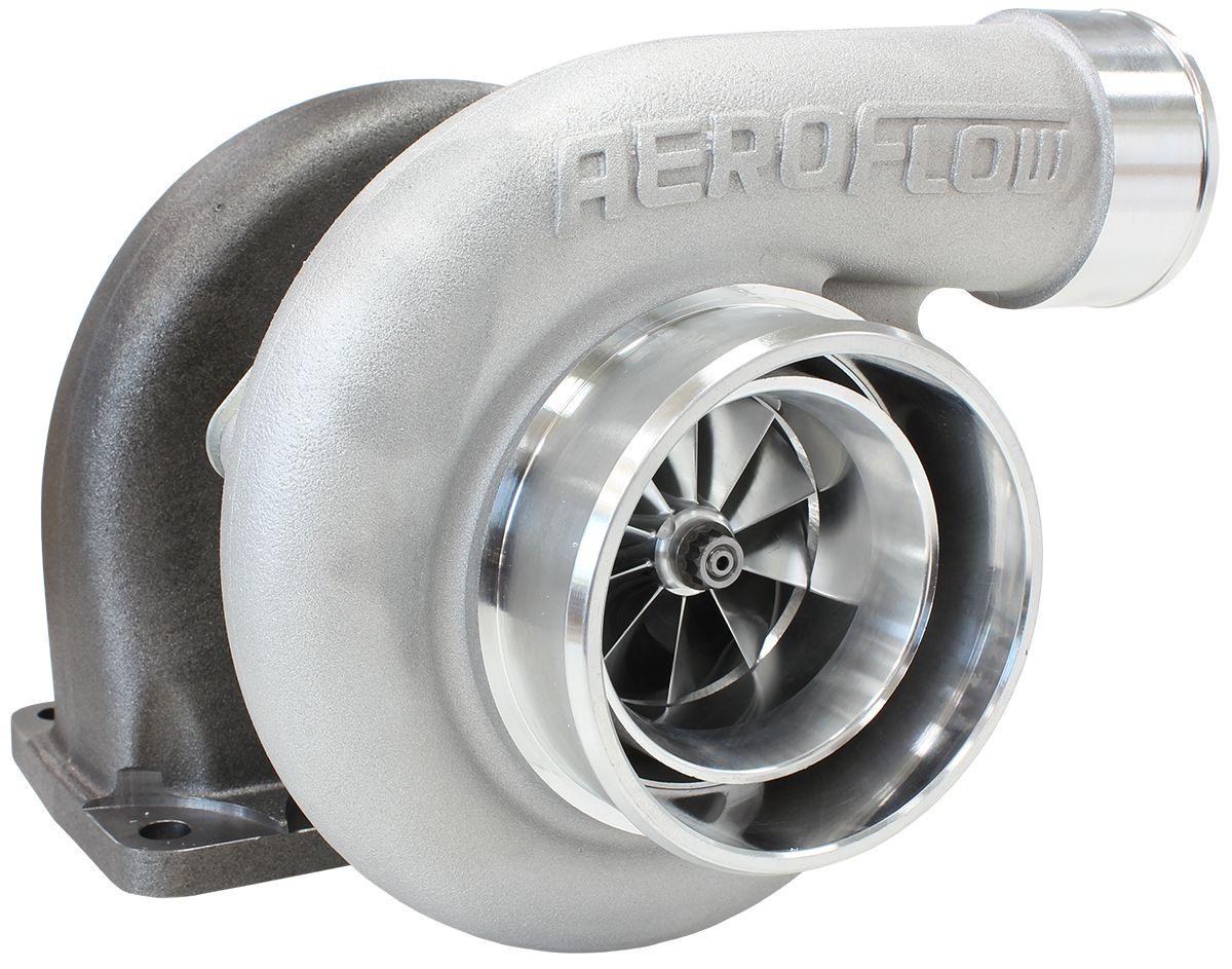 Aeroflow Performance External Wastegate, T3 Inlet Flange, V-Band Exhaust Flange Aeroflow BOOSTED 6662 1.06 Turbocharger 900HP, Natural Cast Finish AF8005-3017 SR