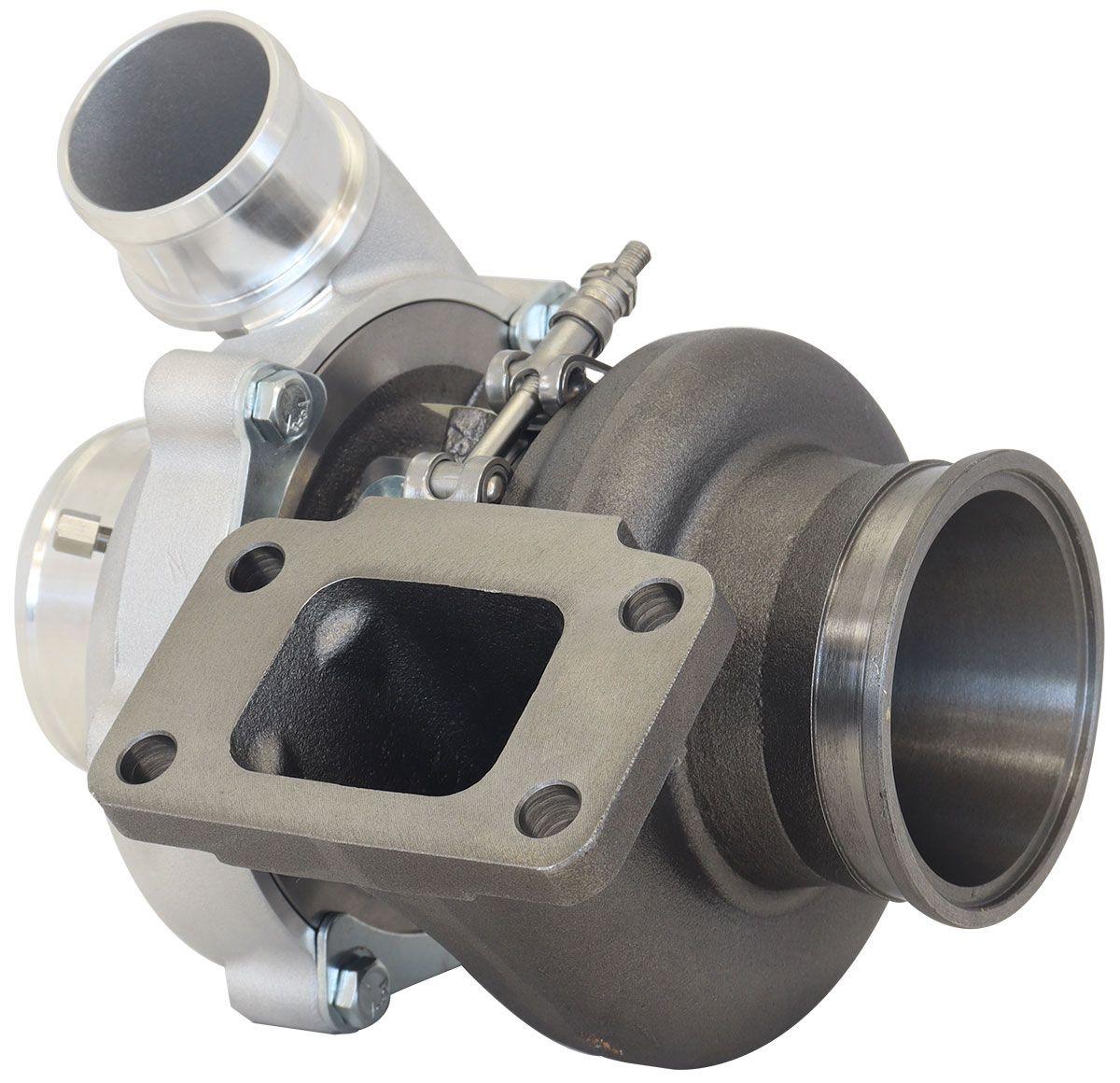 Aeroflow Performance External Wastegate, T3 Inlet Flange, V-Band Exhaust Flange Aeroflow BOOSTED B5455 .61 Turbocharger 660HP, Natural Cast Finish AF8005-3035 SR