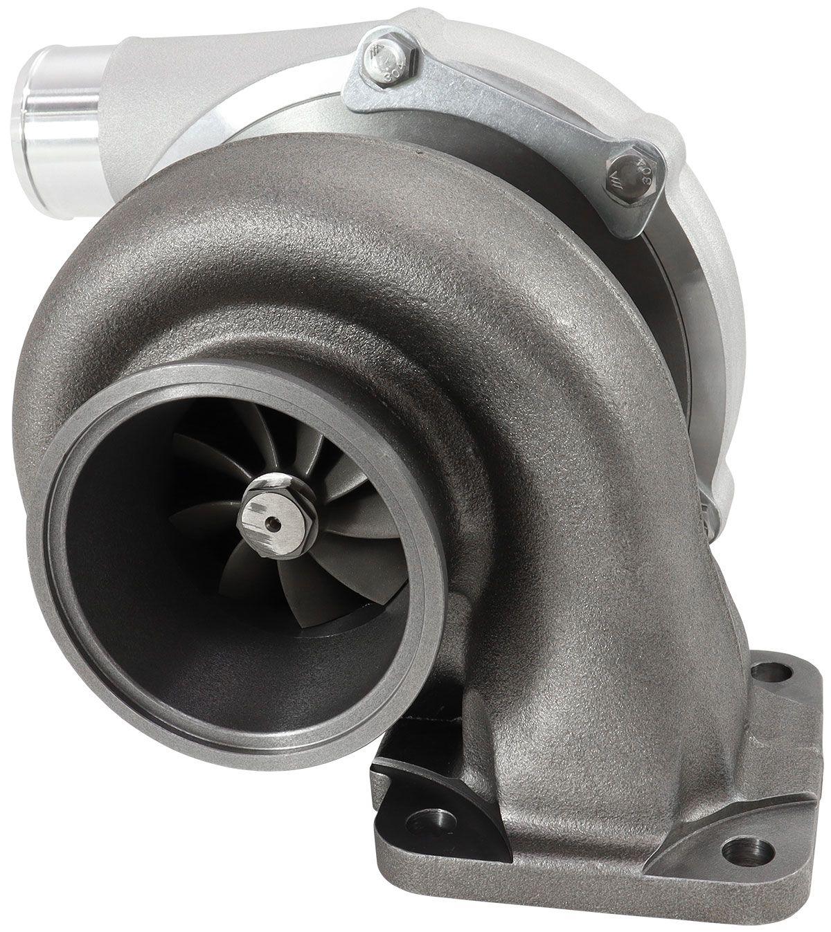 Aeroflow Performance External Wastegate, T4 Inlet Flange, V-Band Exhaust Flange Aeroflow BOOSTED 6262 T4 .82 Turbocharger 900HP, Natural Cast Finish AF8005-4053 SR