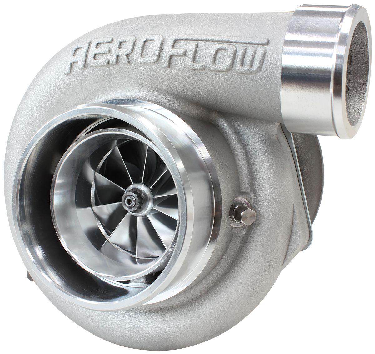 Aeroflow Performance External Wastegate, T4 Inlet Flange, V-Band Exhaust Flange Aeroflow BOOSTED 6662 T4 .82 Turbocharger 900HP, Natural Cast Finish AF8005-4000 SR