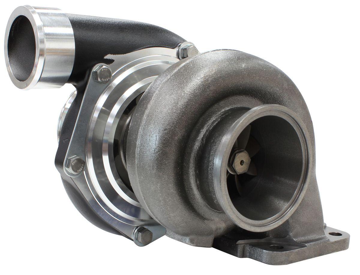 Aeroflow Performance External Wastegate, T4 Inlet Flange, V-Band Exhaust Flange Aeroflow BOOSTED 6762 T4 .82 Turbocharger 950HP, Hi Temp Black Finish AF8005-4022BLK SR
