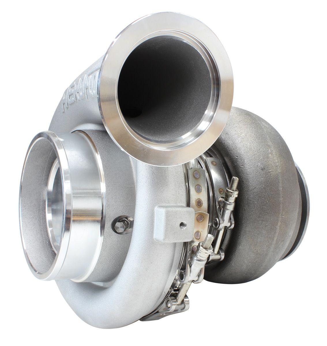 Aeroflow Performance External Wastegate, T4 Twin Entry Inlet Flange, V-Band Exhaust Flange Aeroflow BOOSTED 8077 T4 1.15 Turbocharger 1250HP, Natural Cast Finish AF8005-4007 SR