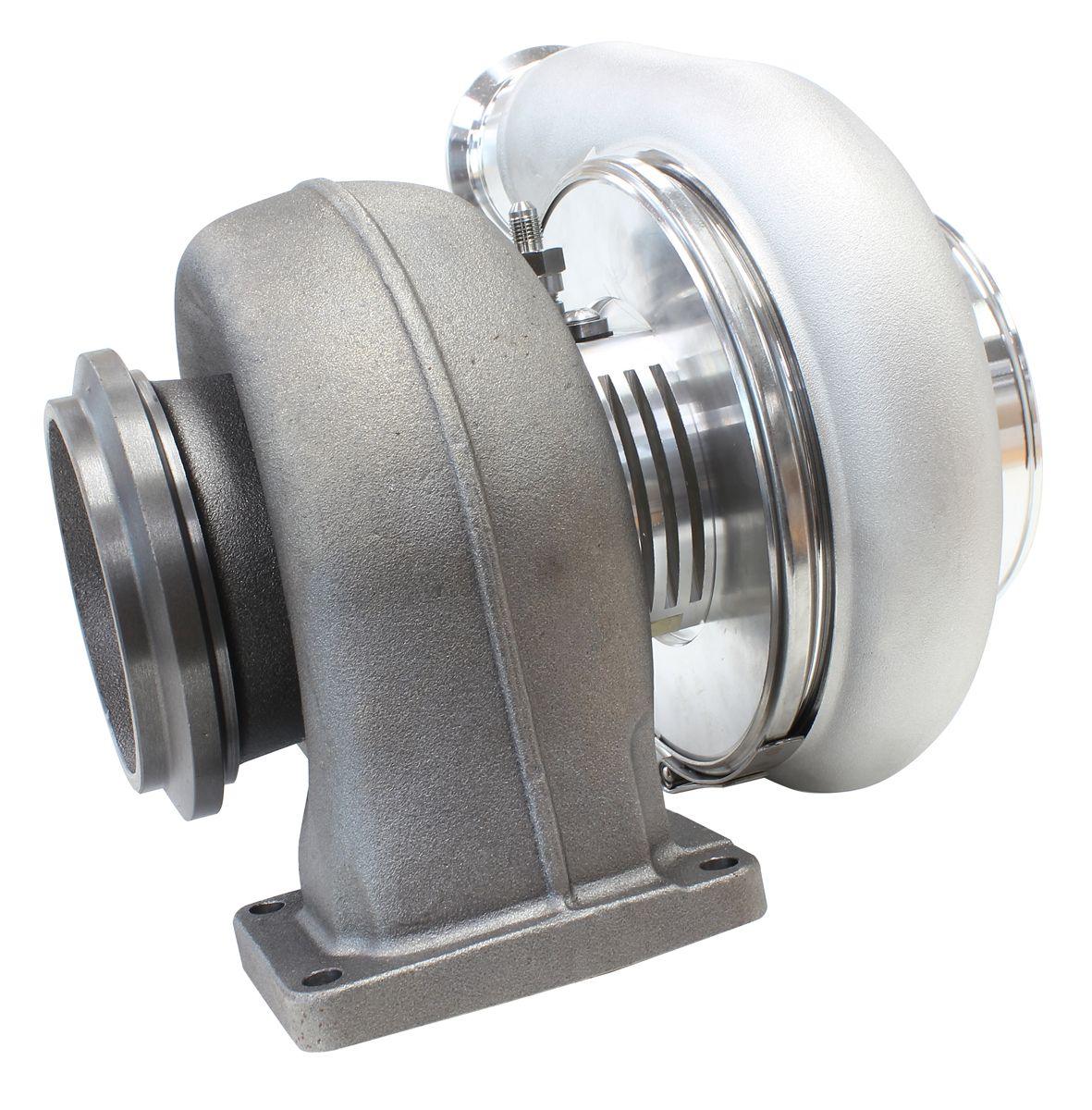 Aeroflow Performance External Wastegate, T6 Twin Entry Inlet Flange, V-Band Exhaust Flange Aeroflow BOOSTED 7588 T6 1.32 Turbocharger 1500HP, Natural Cast Finish AF8005-6010 SR