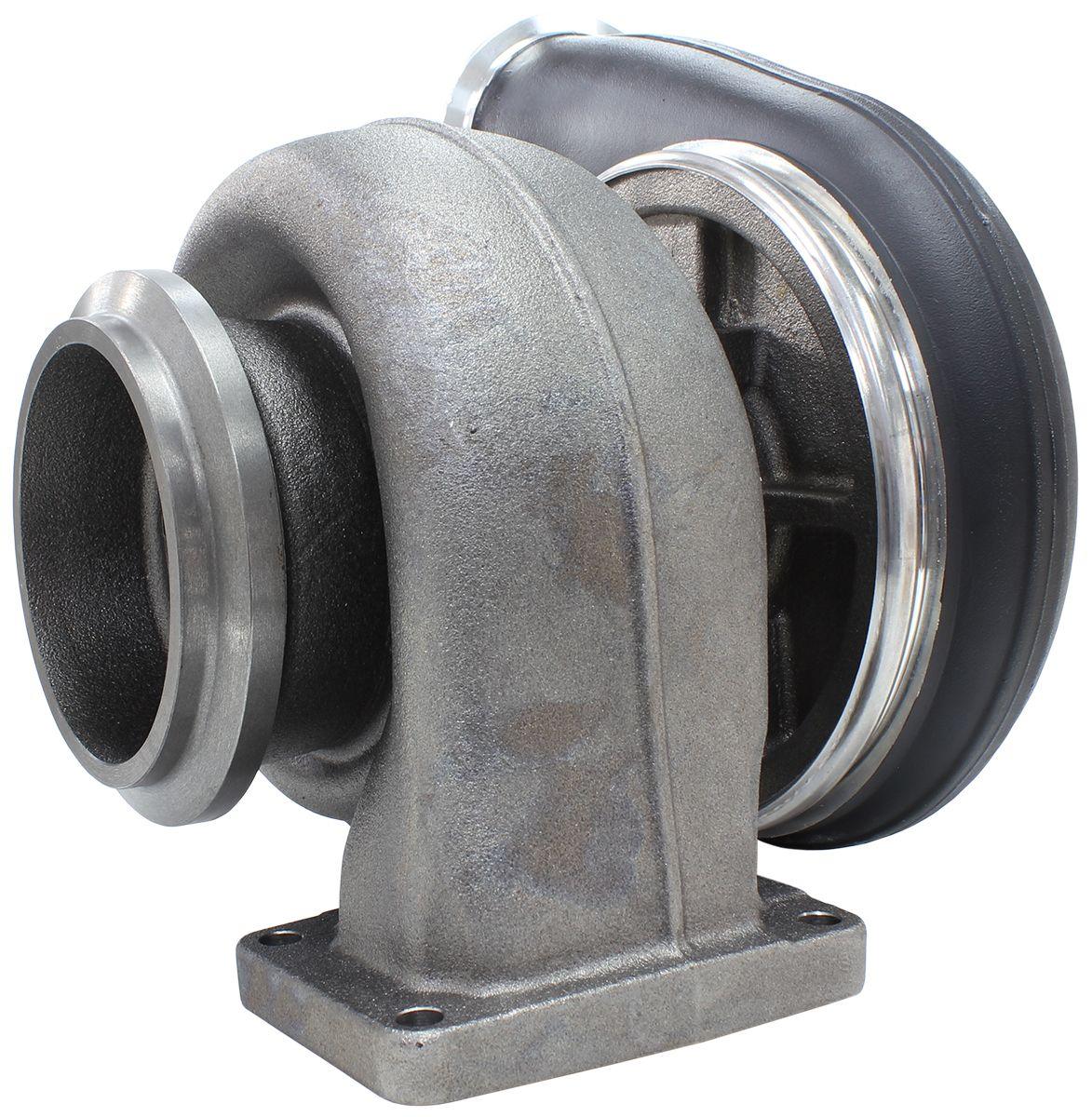 Aeroflow Performance External Wastegate, T6 Twin Entry Inlet Flange, V-Band Exhaust Flange Aeroflow BOOSTED 8888 T6 1.32 Turbocharger 1600HP, Hi Temp Black Finish AF8006-6001BLK SR