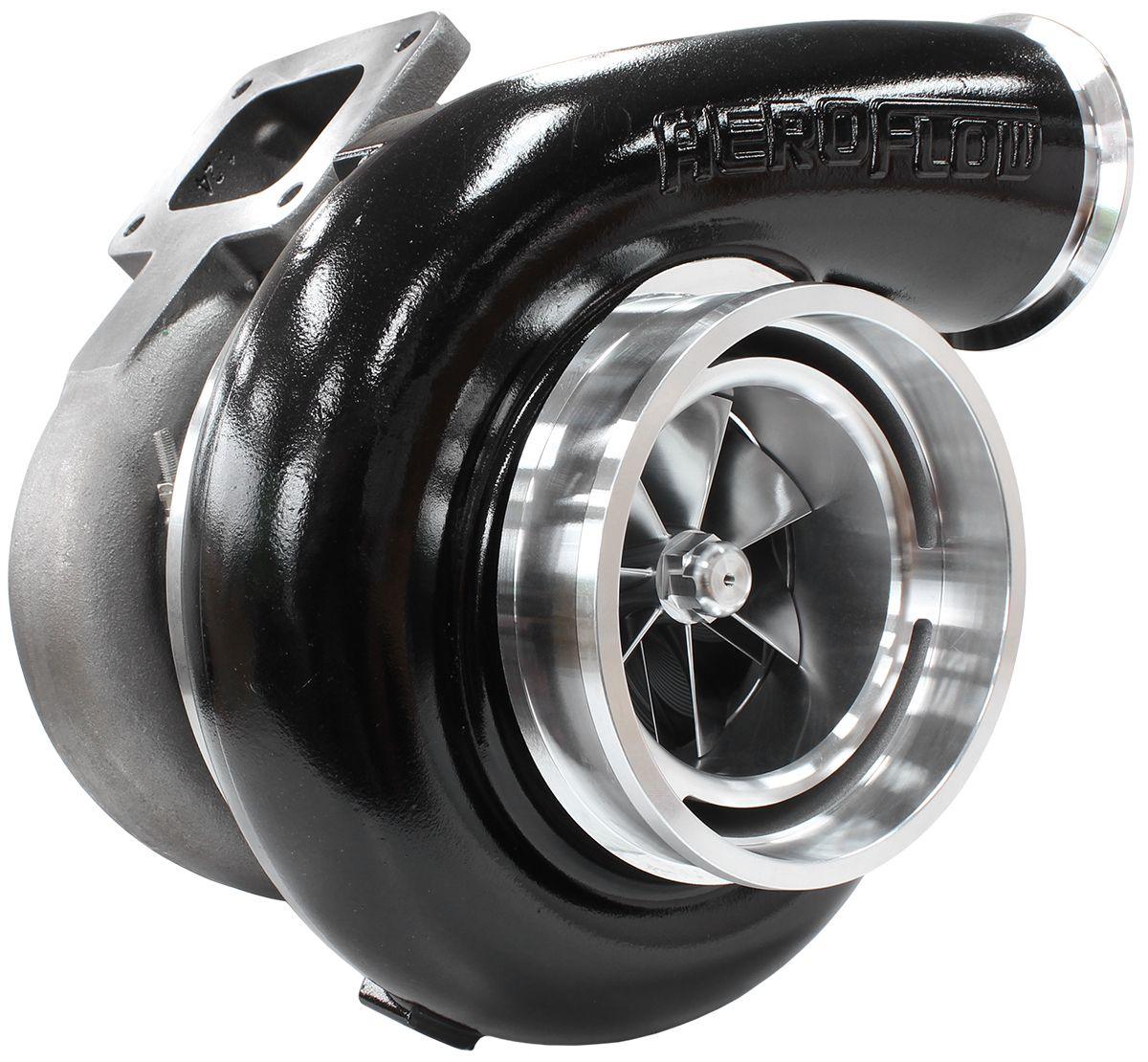 Aeroflow Performance External Wastegate, T6 Twin Entry Inlet Flange, V-Band Exhaust Flange Aeroflow BOOSTED 94102 T6 1.24 Turbocharger 2500HP, Hi Temp Black Finish AF8006-6010BLK SR