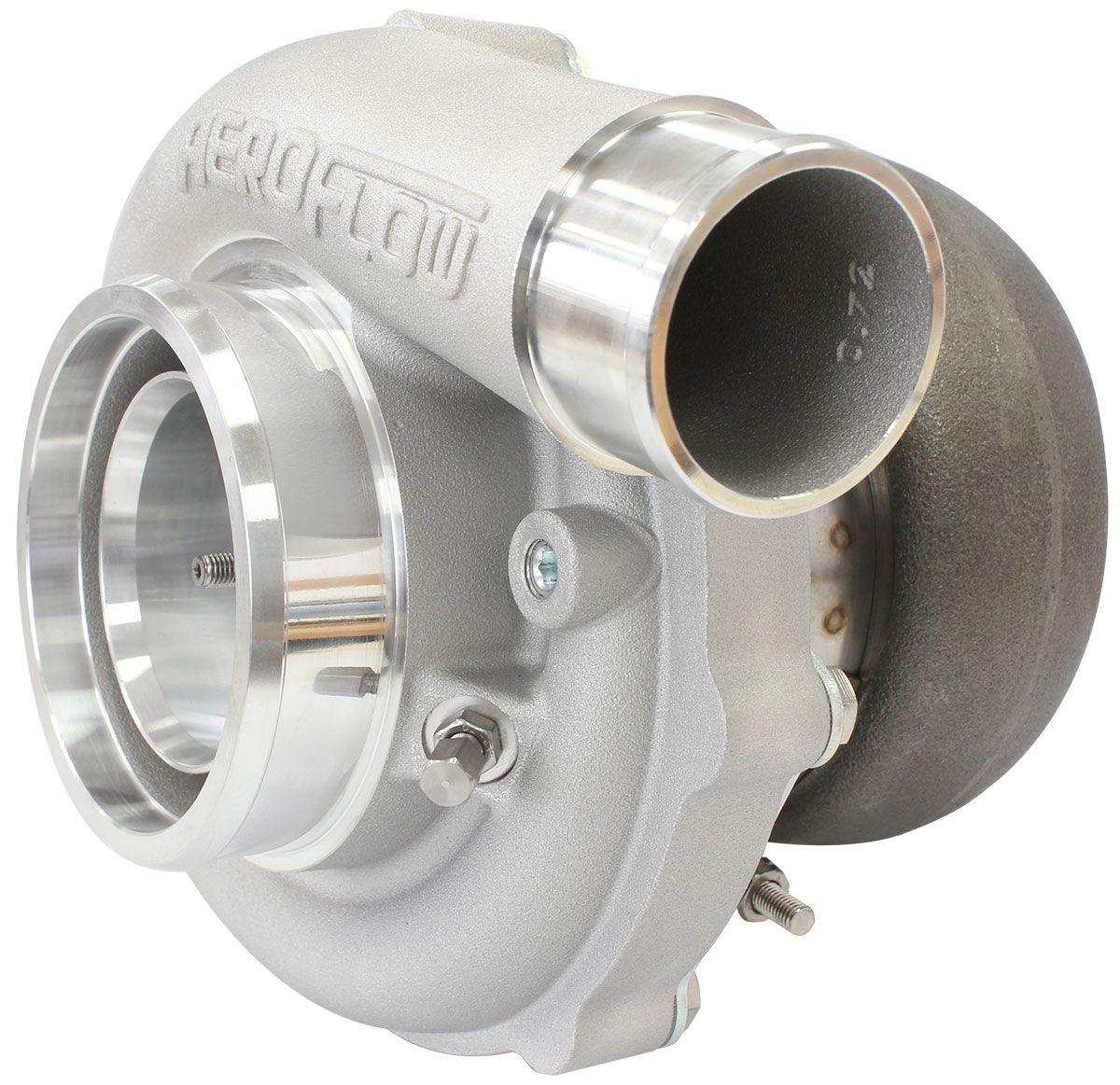 Aeroflow Performance External Wastegate, V-Band Inlet & Exhaust Flanges Aeroflow BOOSTED 6262 1.01 Turbocharger 900HP, Natural Cast Finish AF8005-3065 SR