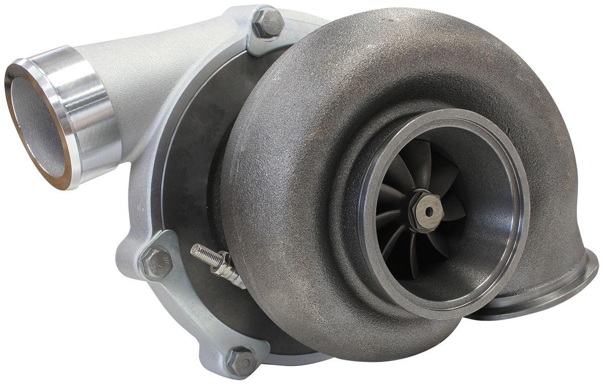 Aeroflow Performance External Wastegate, V-Band Inlet & Exhaust Flanges Aeroflow BOOSTED 6862 1.21 Turbocharger 1050HP, Natural Cast Finish AF8005-3074 SR