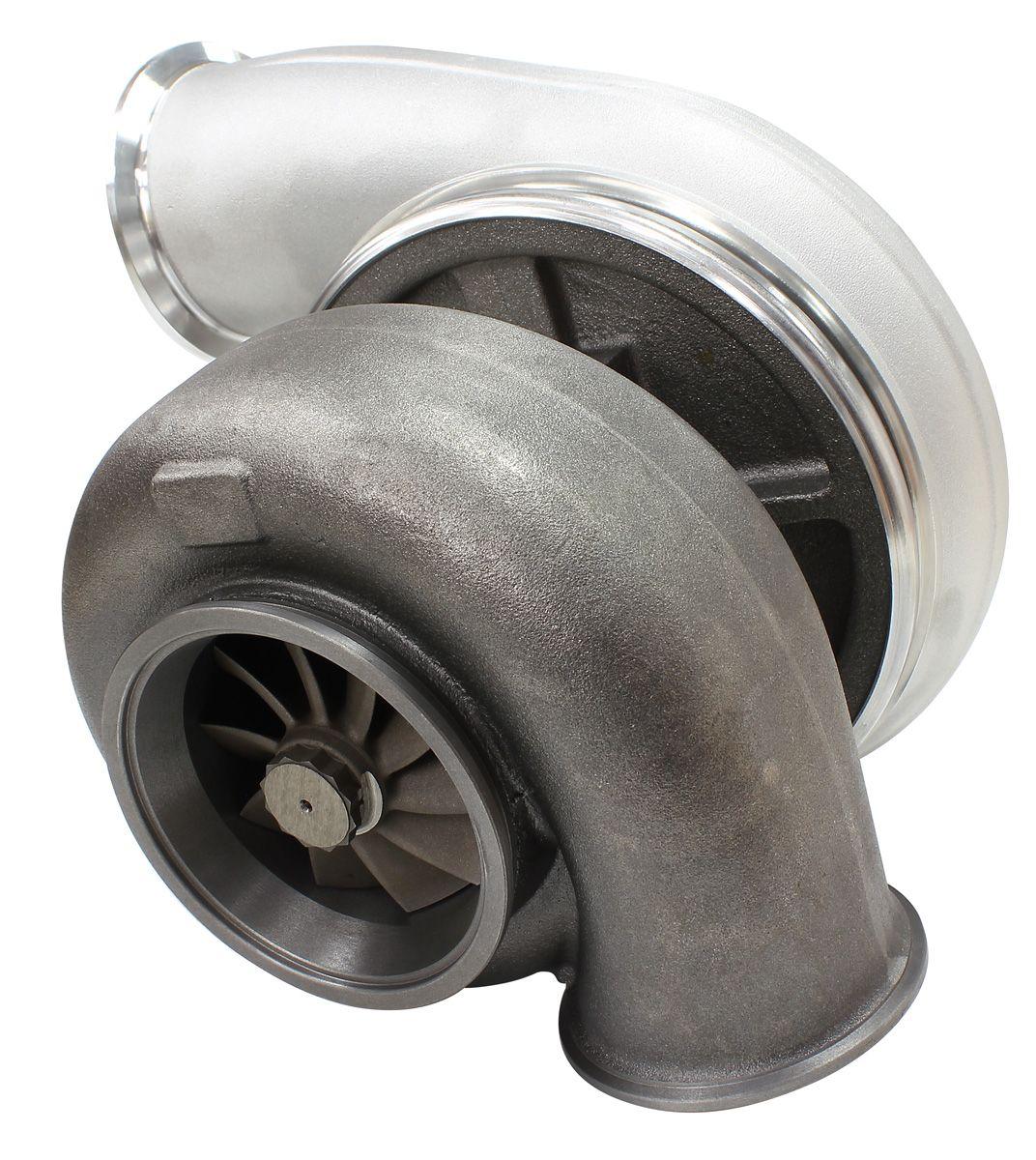 Aeroflow Performance External Wastegate, V-Band Inlet & Exhaust Flanges Aeroflow BOOSTED 8888 V-Band 1.31 Turbocharger 1600HP, Natural Cast Finish AF8006-6003 SR
