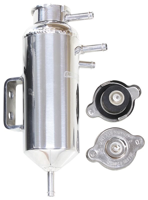 Aeroflow Performance Fabricated Tanks Polished Aeroflow Universal Header Tank AF77-1031 SR