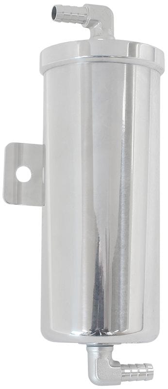 Aeroflow Performance Fabricated Tanks Polished Aeroflow UNIVERSAL OVERFLOW TANK POLISH FINSH COMPACT DESIGN - AF77-1029 SR