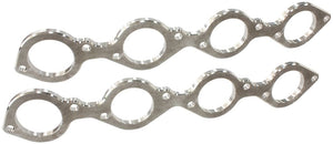 Header Flange Suit BB Chev, Round Port 2-1/4"