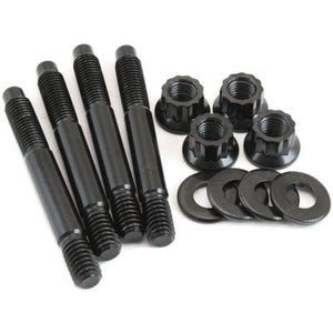 Aeroflow Carburettor Stud Kit to Suit 1" Spacer, 2.70" (69mm) OAL - Black Finish AF37-1052