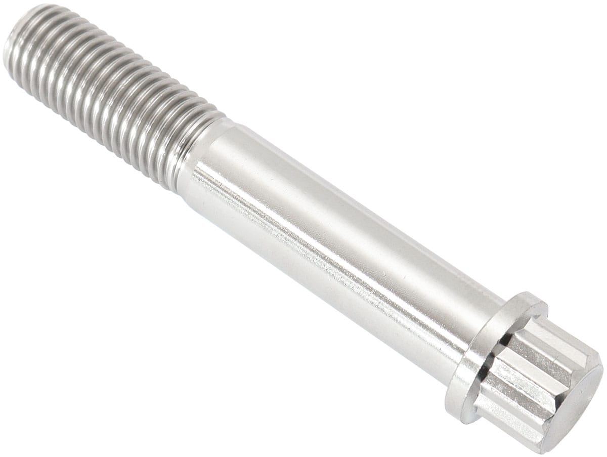 Aeroflow Performance Fabrication & Fasteners Aeroflow M10 x 1.25mm, UHL 60mmTitanium Bolt AF3503-2362 SR