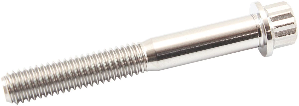 Aeroflow Performance Fabrication & Fasteners Aeroflow M6 x 1.00mm, UHL 45mm Titanium Bolt AF3501-1771 SR