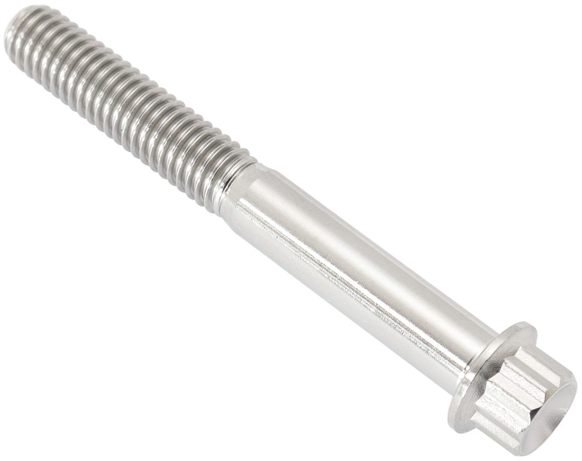 Aeroflow Performance Fabrication & Fasteners Aeroflow M6 x 1.00mm, UHL 50mm Titanium Bolt AF3501-1968 SR