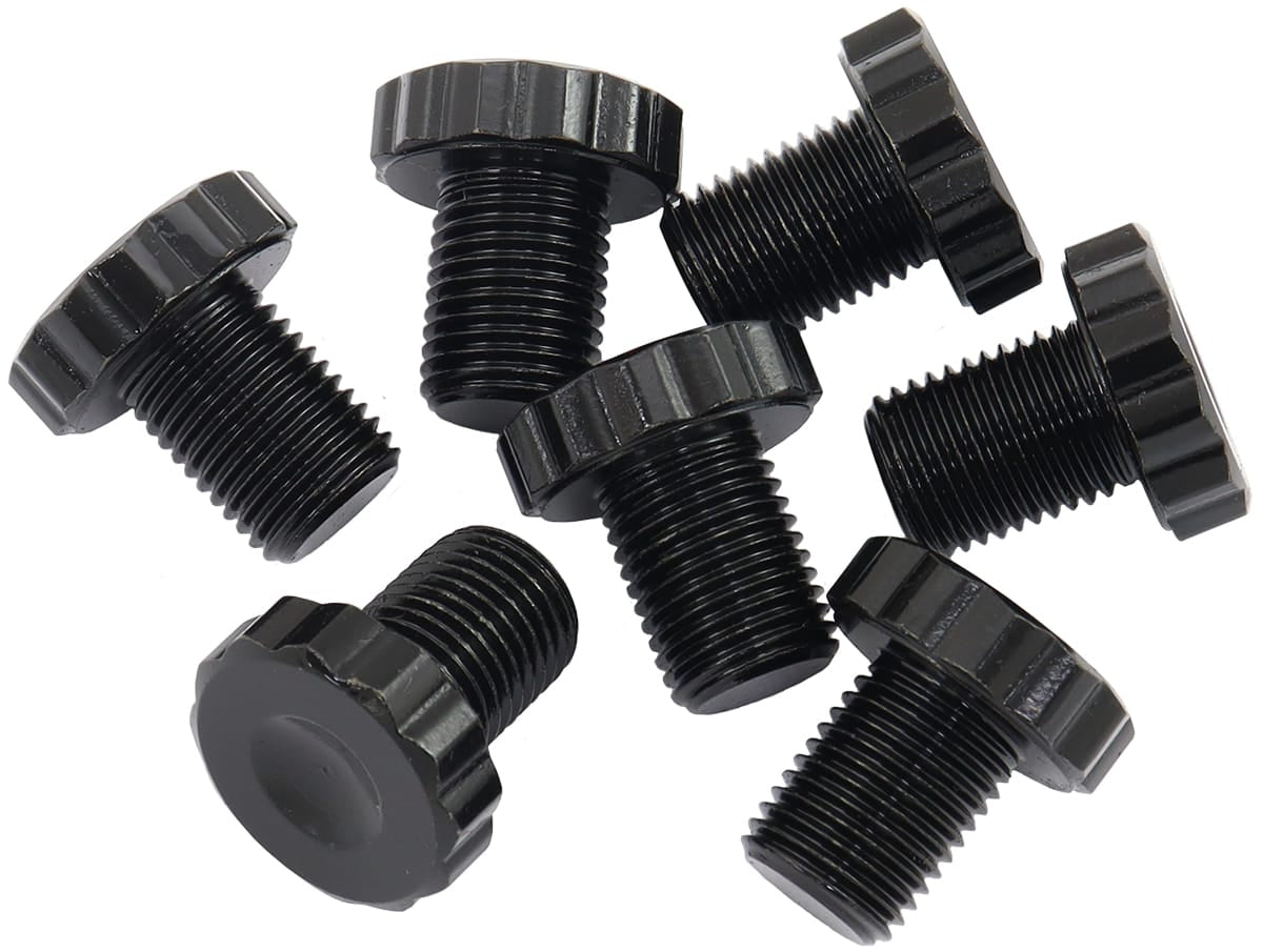 Aeroflow Performance Fabrication & Fasteners Aeroflow Mitsubishi 4G63 Evo 4-9 Flywheel Bolts AF37-2415 SR