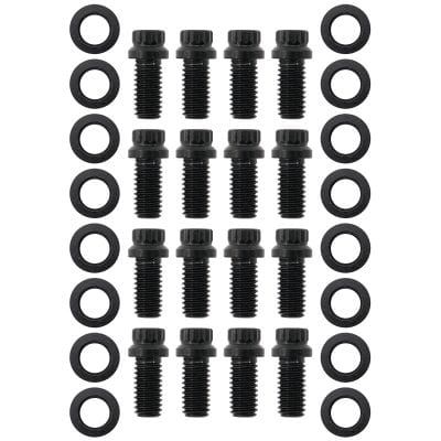 Aeroflow Performance Fabrication & Fasteners Aeroflow Small Block Chev 3/8-16" Header Bolts .750" UHL - Black Finish AF37-1003 SR