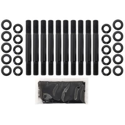 Aeroflow Performance Fabrication & Fasteners Aeroflow Small Block Ford Windsor 289-302 2 Bolt Main Stud Kit AF37-2215 SR