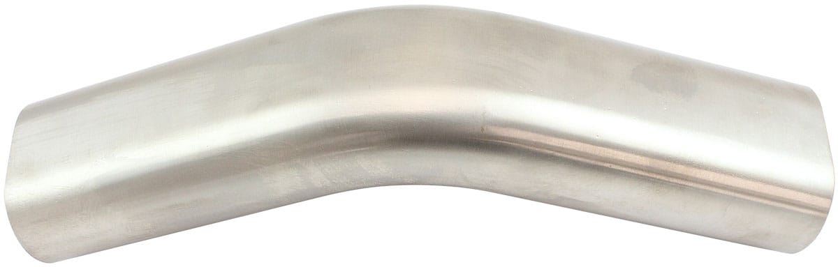Aeroflow Performance Fabrication & Fasteners Aeroflow Stainless Steel 3" Oval Tube, 45 Degree Angle Vertical Pipe AF9404-3000 SR
