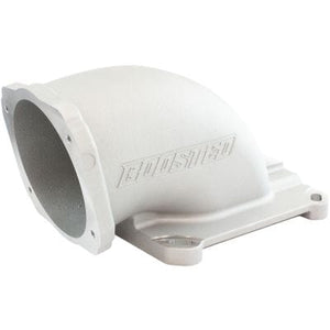 Aeroflow Cast EFI Throttle Body Elbow - Natural Cast Finish AF2045-1001