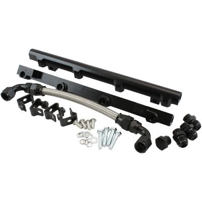 Aeroflow Performance Fuel System Aeroflow GM LS Fuel Rail Kit for Modular Intake Manifolds AF6999-6003 SR