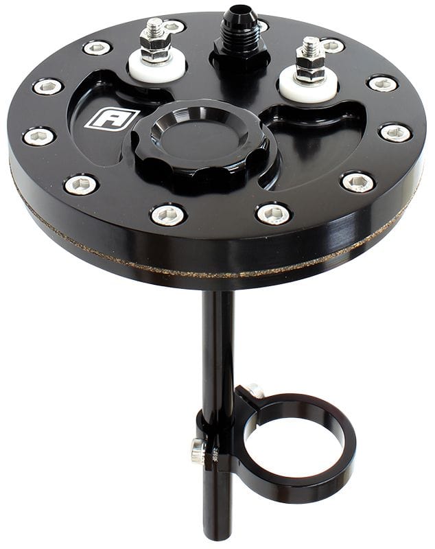 Aeroflow Performance Fuel Systems Black Aeroflow Drop-In Billet Fuel Cell Pump Hanger AF64-4054 SR