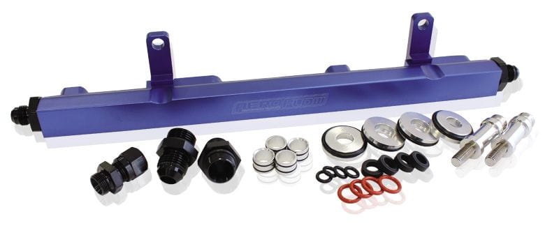 Aeroflow Performance Fuel Systems Blue Aeroflow SR20 Fuel Rail (NON-VCT MOTOR) AF64-2009 SR