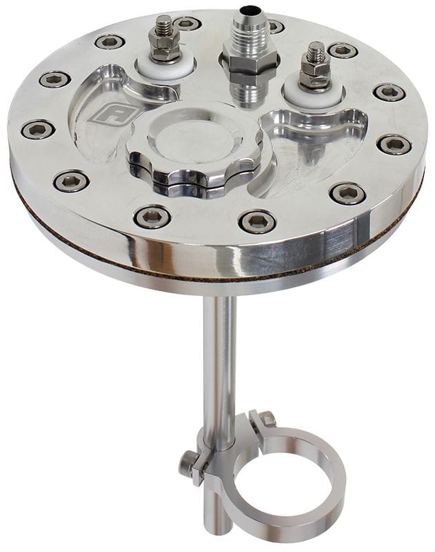 Aeroflow Performance Fuel Systems Polished Aeroflow Drop-In Billet Fuel Cell Pump Hanger AF64-4054 SR