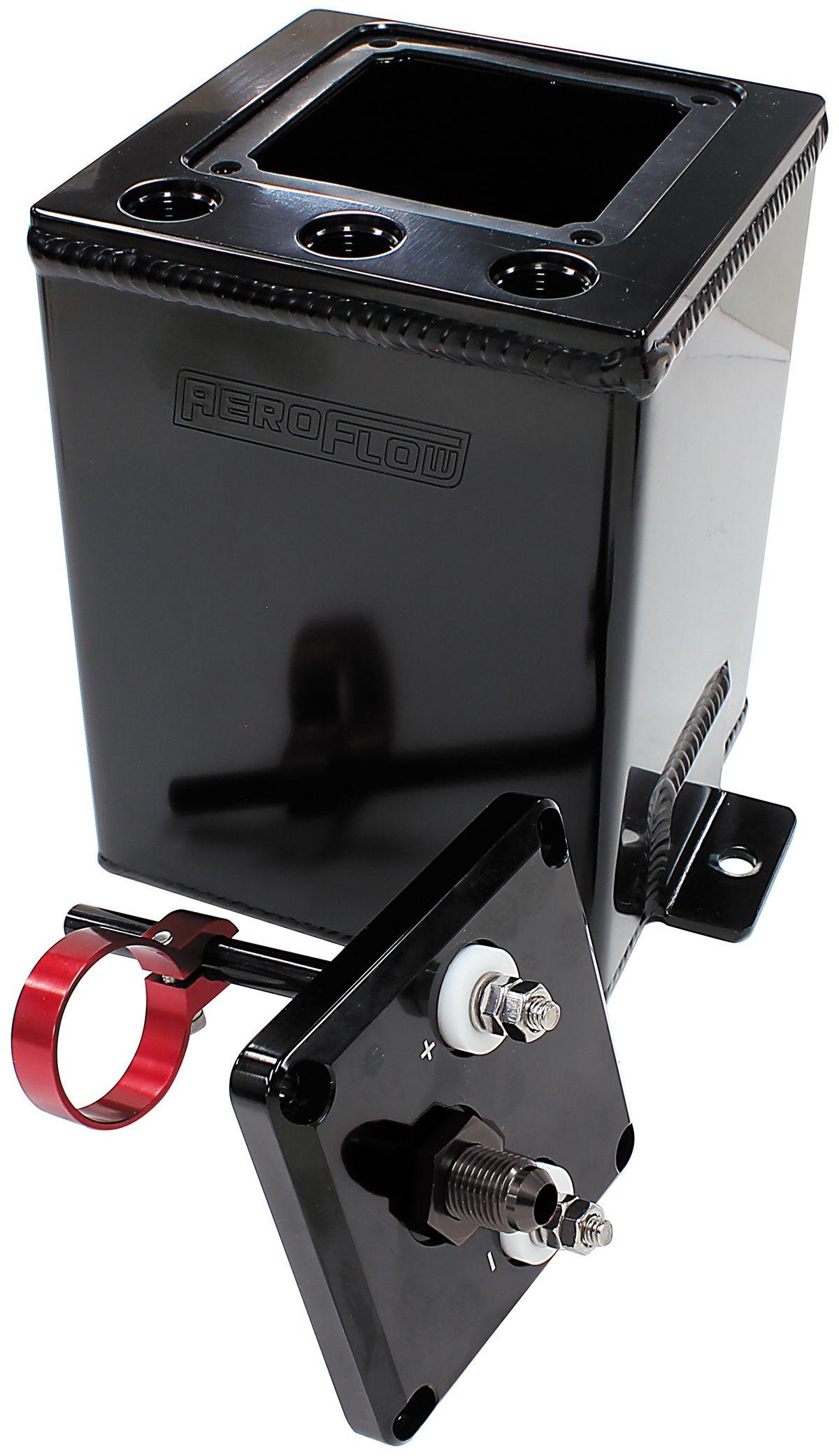 Aeroflow Performance Fuel Systems SINGLE PUMP SURGE TANK SUITS 40mm FUEL PUMPS Aeroflow - AF 77-4055 SR