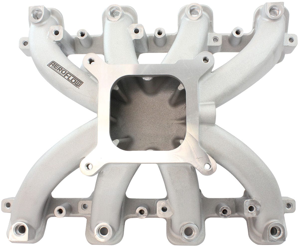 Aeroflow Performance GM LS CARBY INTAKE MANIFOLD (AF6050-5000) SR