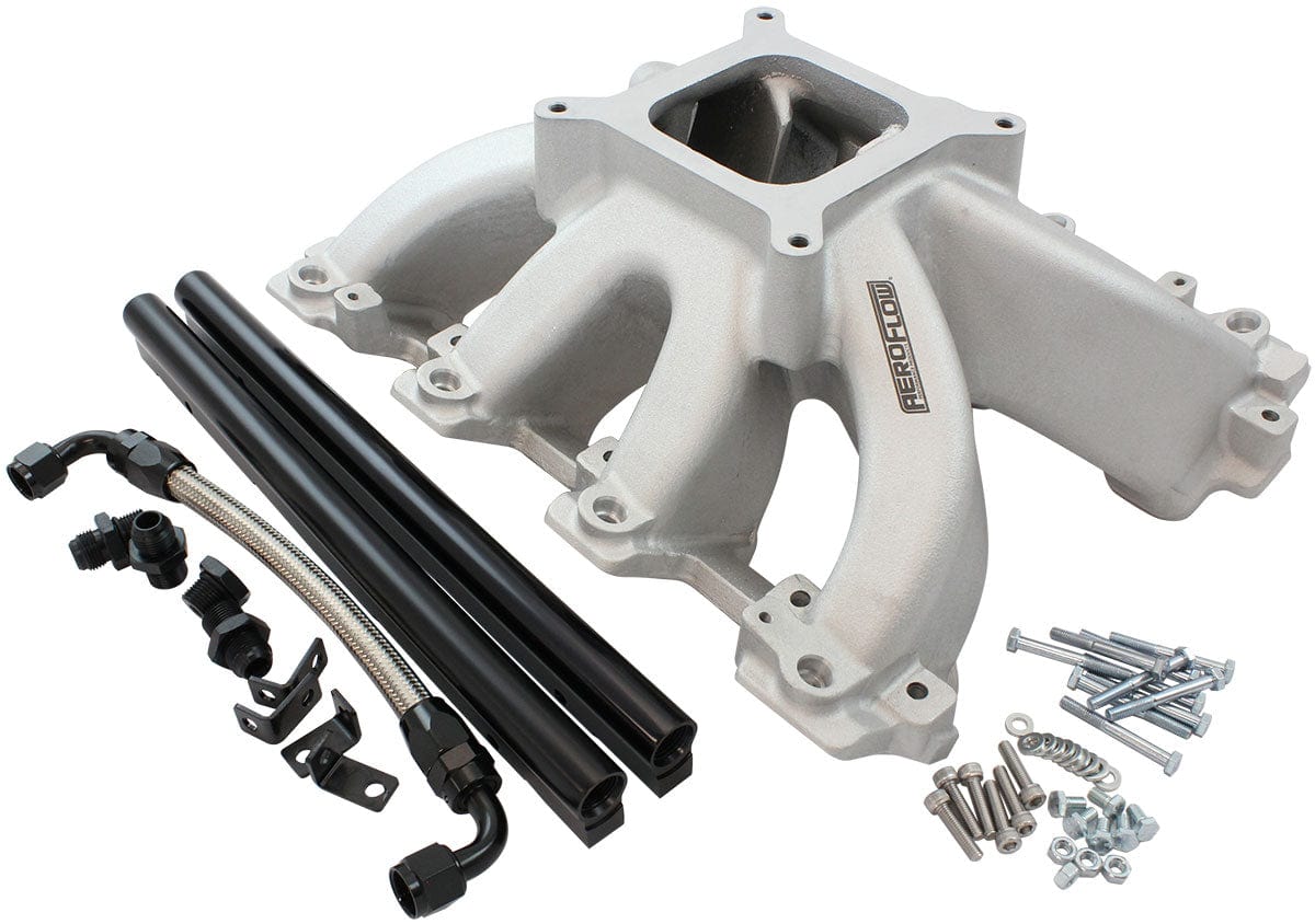 Aeroflow Performance GM LS CARBY INTAKE MANIFOLD (AF6050-5001) SR