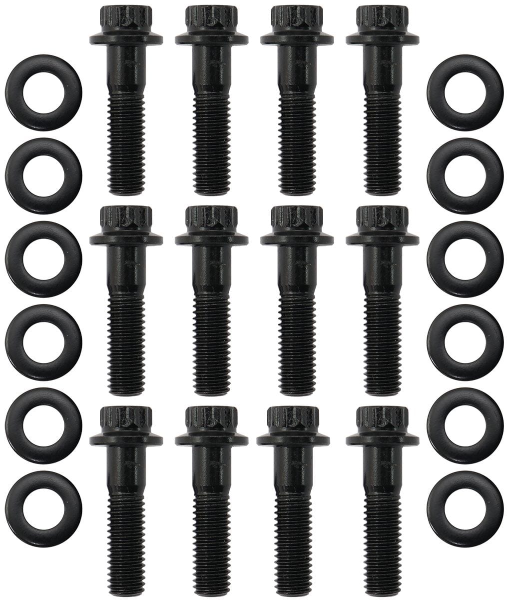 Aeroflow Performance GM LS Header Bolts M8 x 1.25mm, 1.181" (30mm) UHL - Black Finish GM LS Header Bolts M8 x 1.25mm, 1.181" (30mm) UHL - Black Finish SR