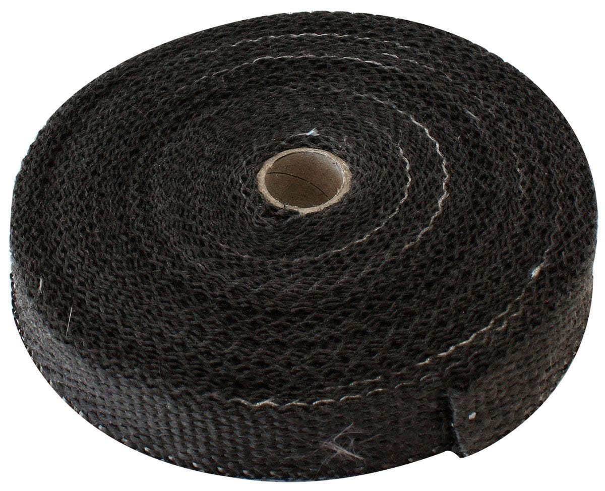 Aeroflow Performance Heat Protection Black / 1" / 15.25M Exhaust Insulation Wrap - 4 Colours SR