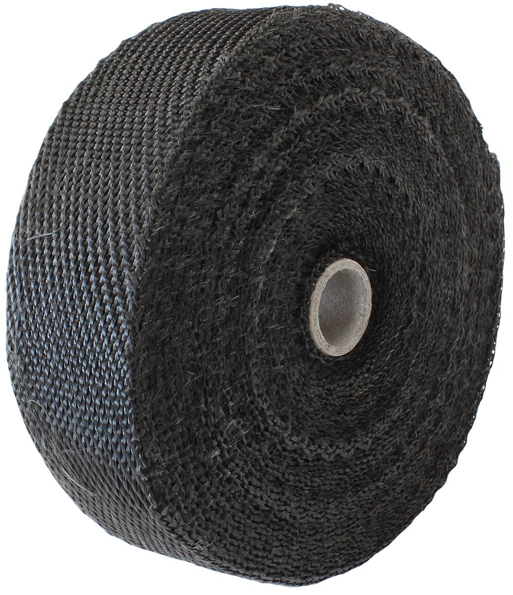 Aeroflow Performance Heat Protection Black Titanium / 2" / 15.25M Exhaust Insulation Wrap - 4 Colours SR