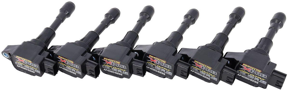 Aeroflow Performance Hitachi Style R35 GTR Direct Fit, Sold Single. Aeroflow Ignition Coil-on-Plug Coil Pack AF4020-8299 SR