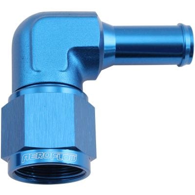 Aeroflow Performance Hose & Fittings Aeroflow 90° Hose Barb 1/2" to -10AN AF413-10-08 SR