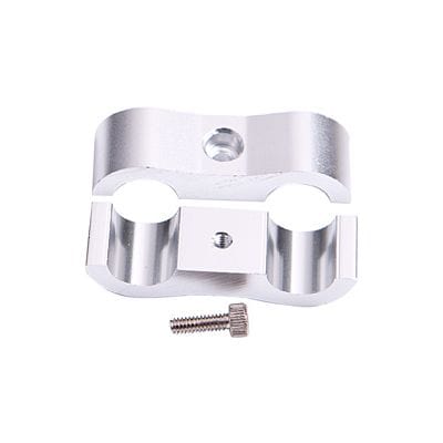 Aeroflow Performance Hose & Fittings Aeroflow Billet Aluminium Dual Hose Separator AF156-13S SR