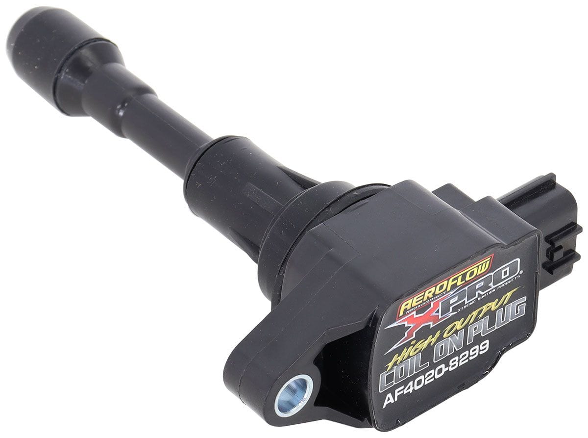Aeroflow Performance Ignition AF4020-8299 Ignition Coil-on-Plug Coil Pack Hitachi Style R35 GTR Direct Fit, Sold Single. SR