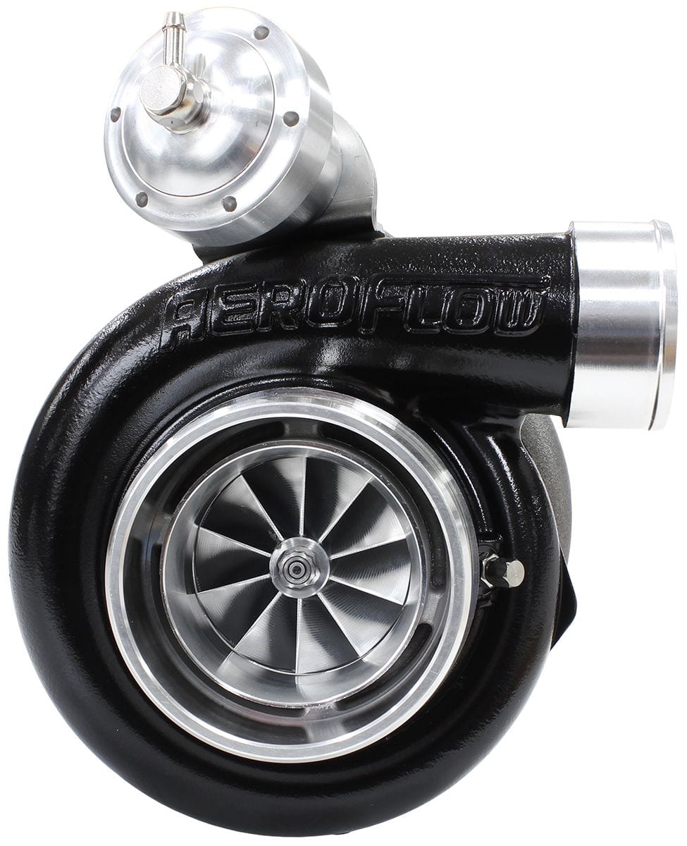 Aeroflow Performance Internal Wastegate, T3 Inlet Flange, BA-BF XR6 5-Bolt Exhaust Flange Aeroflow BOOSTED 6762 XR6 1.15 Turbocharger 1000HP, Hi Temp Black Finish AF8005-3018BLK SR