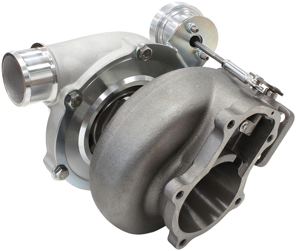 Aeroflow Performance Internal Wastegate, T3 Inlet Flange, FG XR6 5-Bolt Exhaust Flange Aeroflow BOOSTED 5862 XR6 1.06 Turbocharger 750HP, Natural Cast Finish AF8005-3013 SR