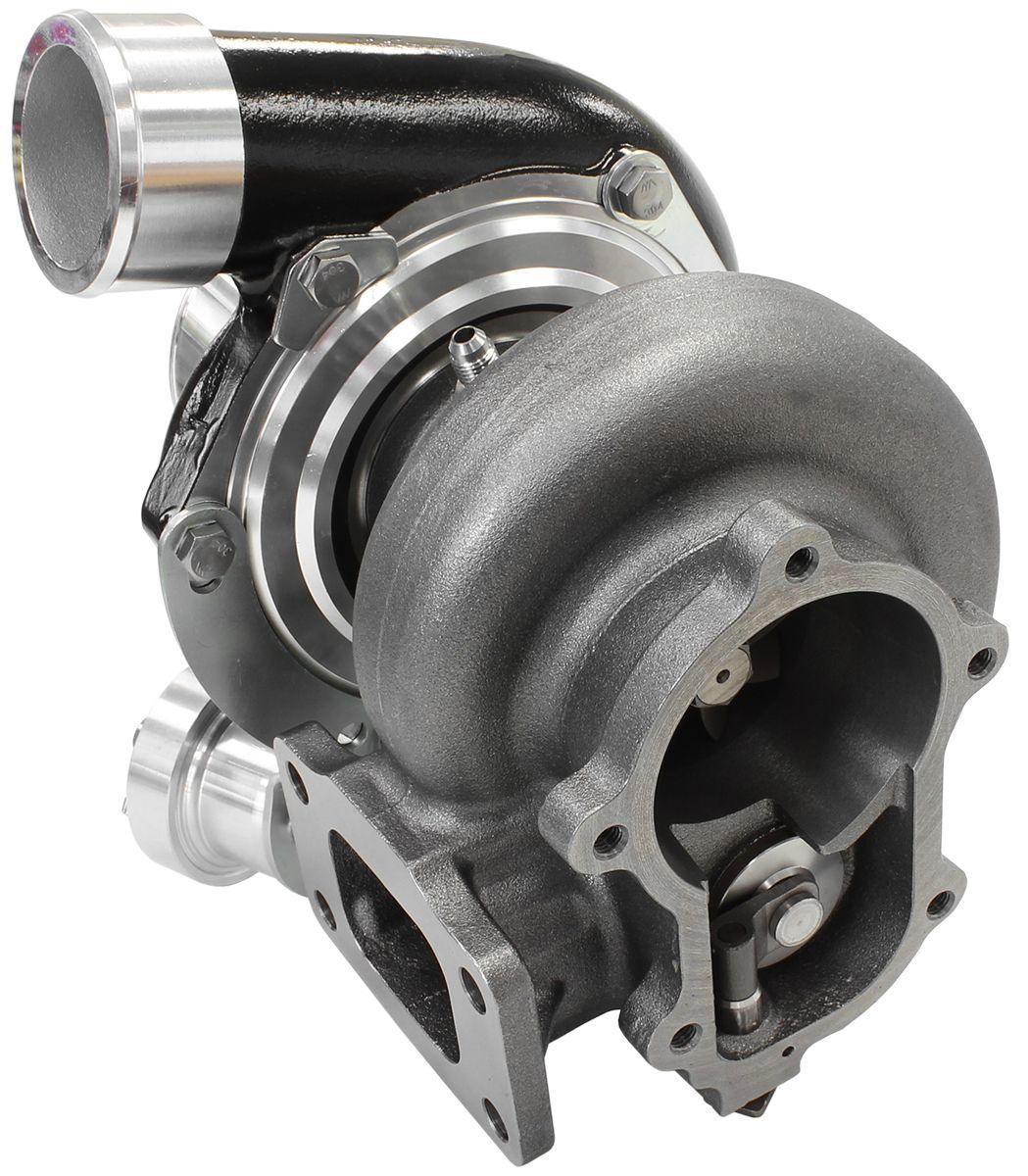 Aeroflow Performance Internal Wastegate, T3 Inlet Flange, FG XR6 5-Bolt Exhaust Flange Aeroflow BOOSTED 6762 XR6 1.15 Turbocharger 1000HP, Hi Temp Black Finish AF8005-3028BLK SR