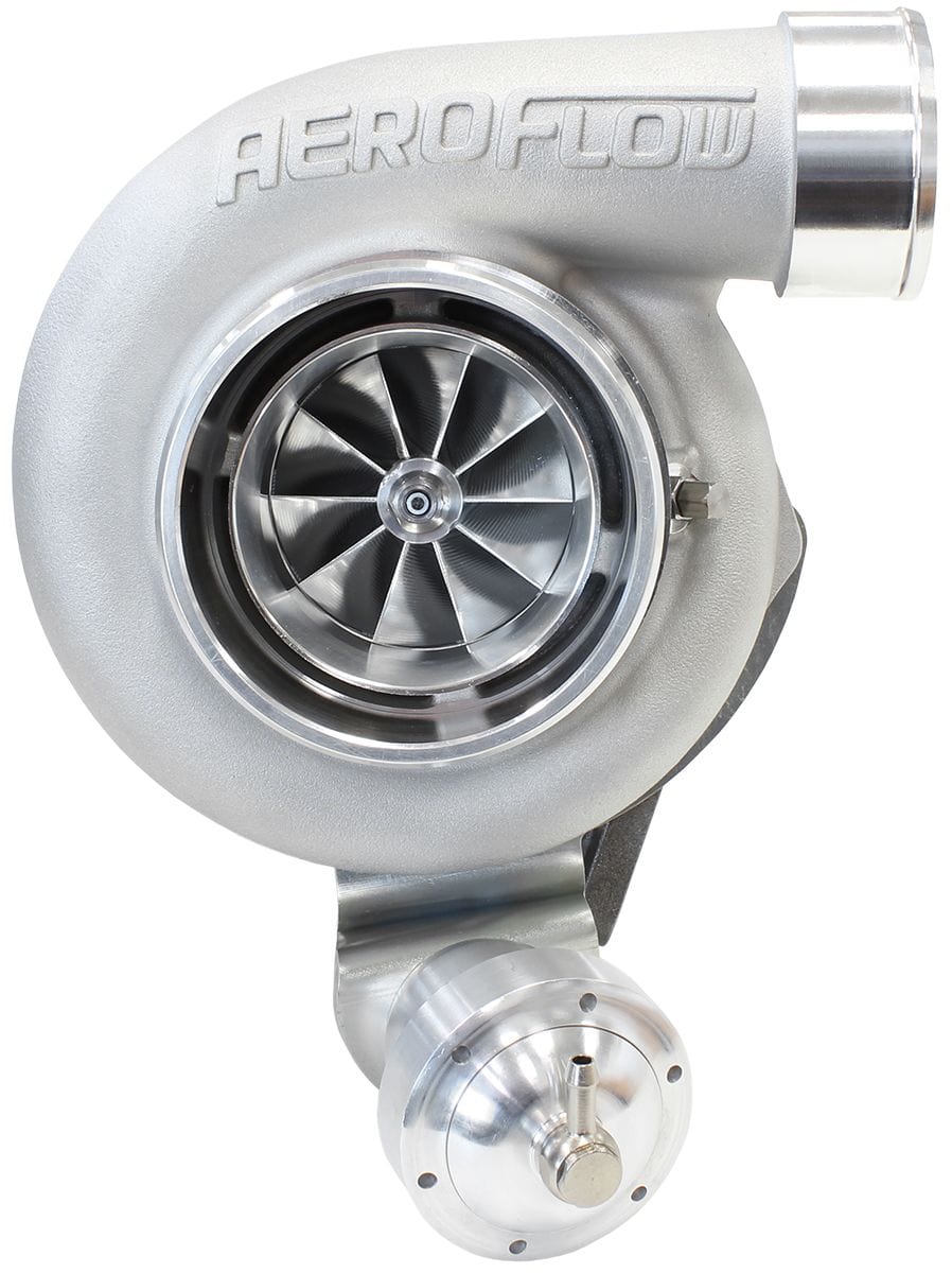Aeroflow Performance Internal Wastegate, T3 Inlet Flange, FG XR6 5-Bolt Exhaust Flange Aeroflow BOOSTED 6762 XR6 1.15 Turbocharger 1000HP, Natural Cast Finish AF8005-3028 SR