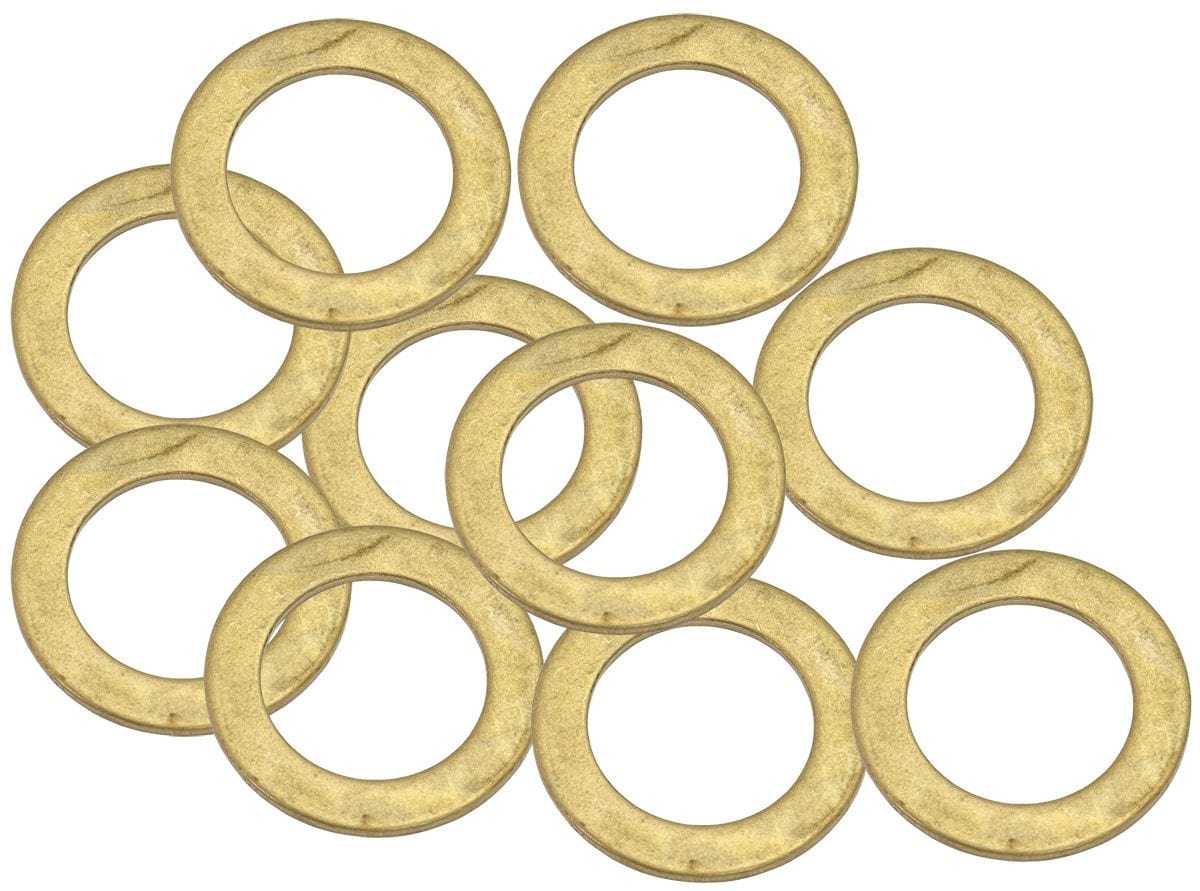 Aeroflow Performance Metric Brass Washers 12mm I.D, 18mm O.D Aeroflow Metric Brass Washers 12mm I.D, 18mm O.D AF181-12 SR