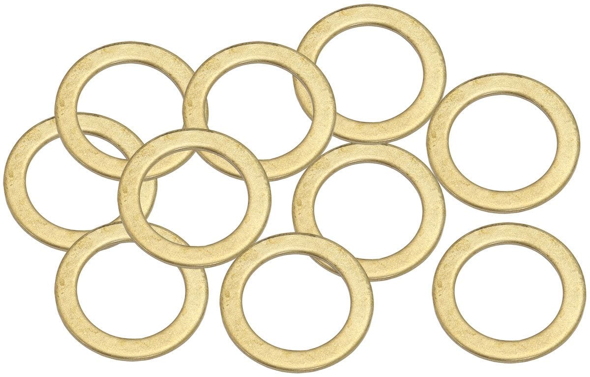 Aeroflow Performance Metric Brass Washers 14mm I.D, 20mm O.D Aeroflow Metric Brass Washers 14mm I.D, 20mm O.D AF181-14 SR