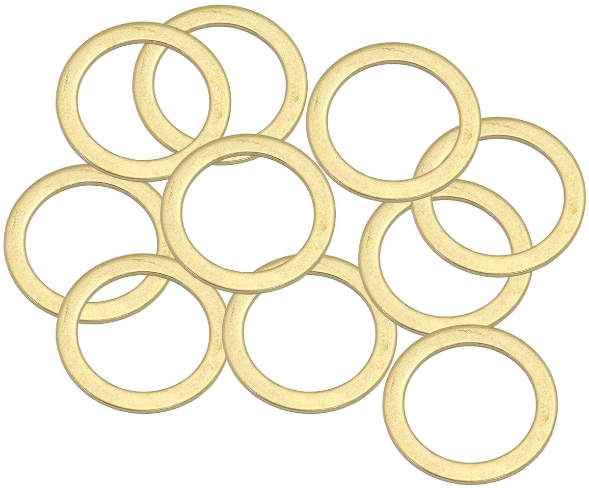 Aeroflow Performance Metric Brass Washers 18mm I.D, 24mm O.D Aeroflow Metric Brass Washers 18mm I.D, 24mm O.D AF181-18 SR