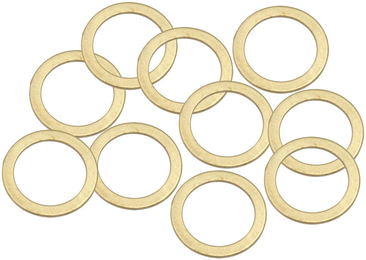 Aeroflow Performance Metric Brass Washers 20mm I.D, 27mm O.D Aeroflow Metric Brass Washers 20mm I.D, 27mm O.D AF181-20 SR