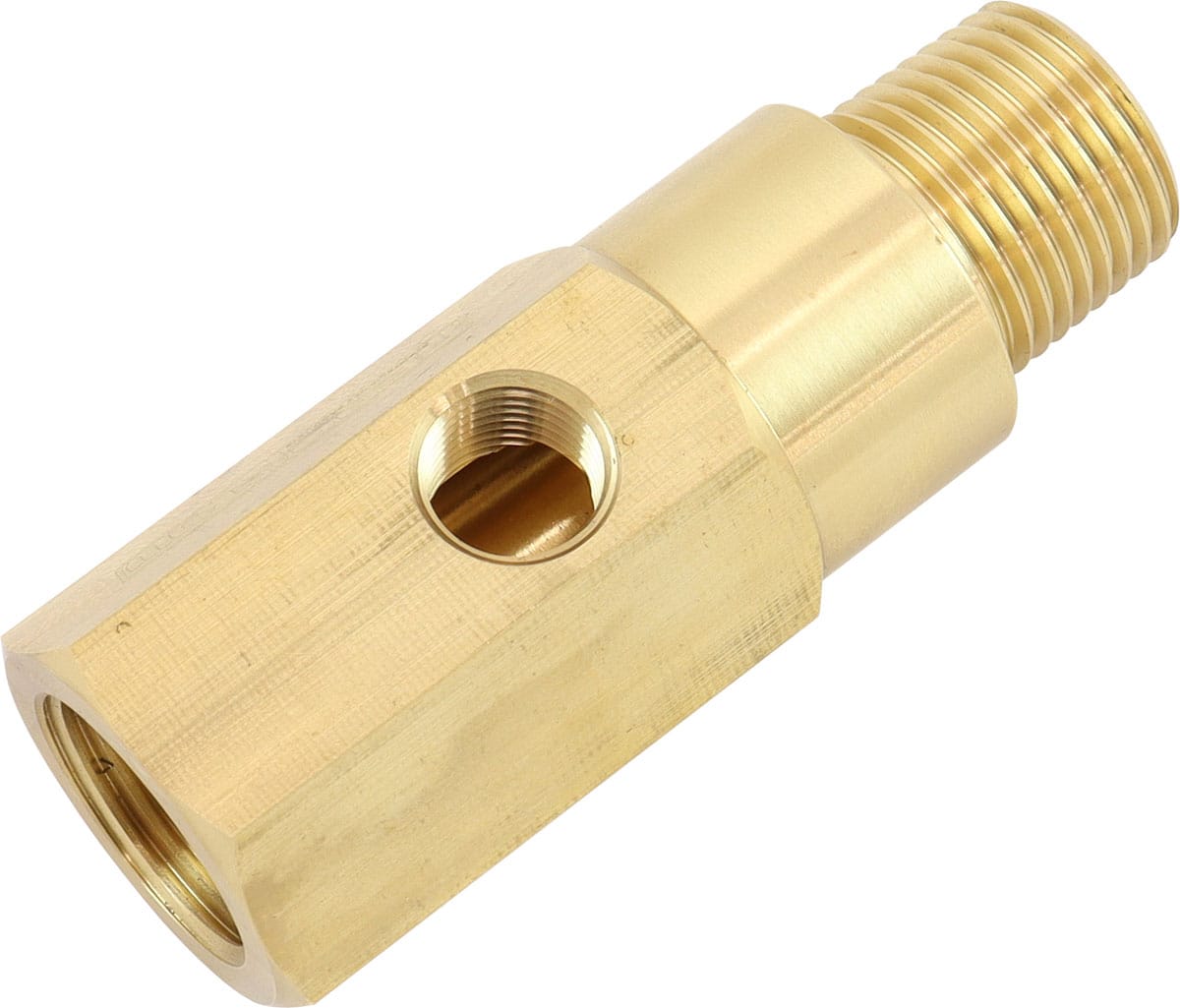 Aeroflow Performance OIL PRESSUR GAUGE 3/8 ADAPTOR SR